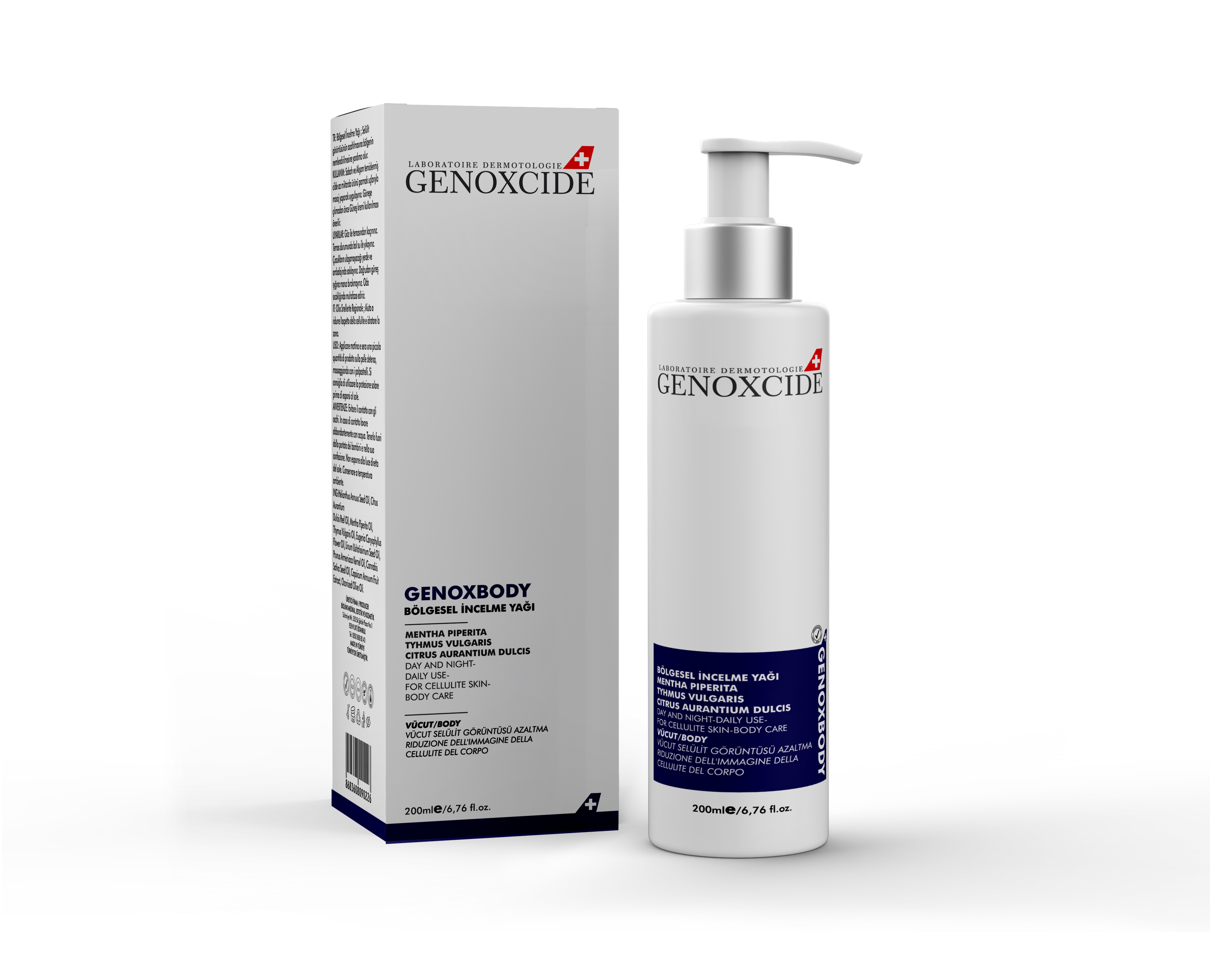 Selülit Yağı 200 ml, genoxcide.com